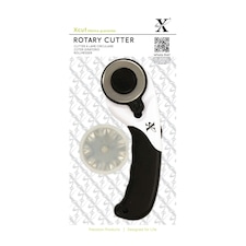 Xcut Rotary Cutter (3 blades), Black & White, 45mm