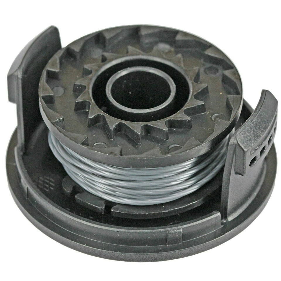 image 1 of SPARES2GO 6m Line Spool & Cover compatible with Qualcast CLGT2425H/A Strimmer Trimmer (1.5mm)