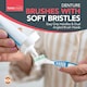 image 3 of SOL 2pk Denture Toothbrush, UK Retainer Brush for Cleaning False Teeth