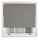 image 1 of FURNISHED Grey Roller Blackout Made to Measure Insulated Easy Fit Window Blinds | Grey | Dark Grey