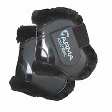 ARMA SupaFleece Horse Fetlock Boots - Black - Cob/Full