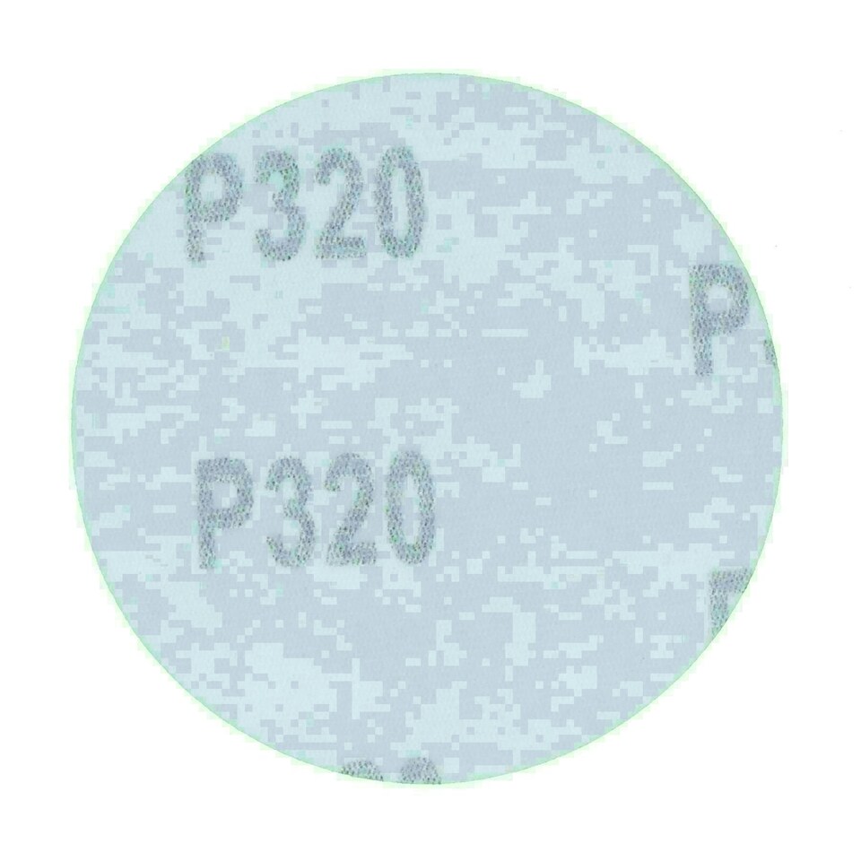 image 1 of 75mm Ceramic Abrasive Sanding Polishing Discs Hook And Loop 320 grit 200pc