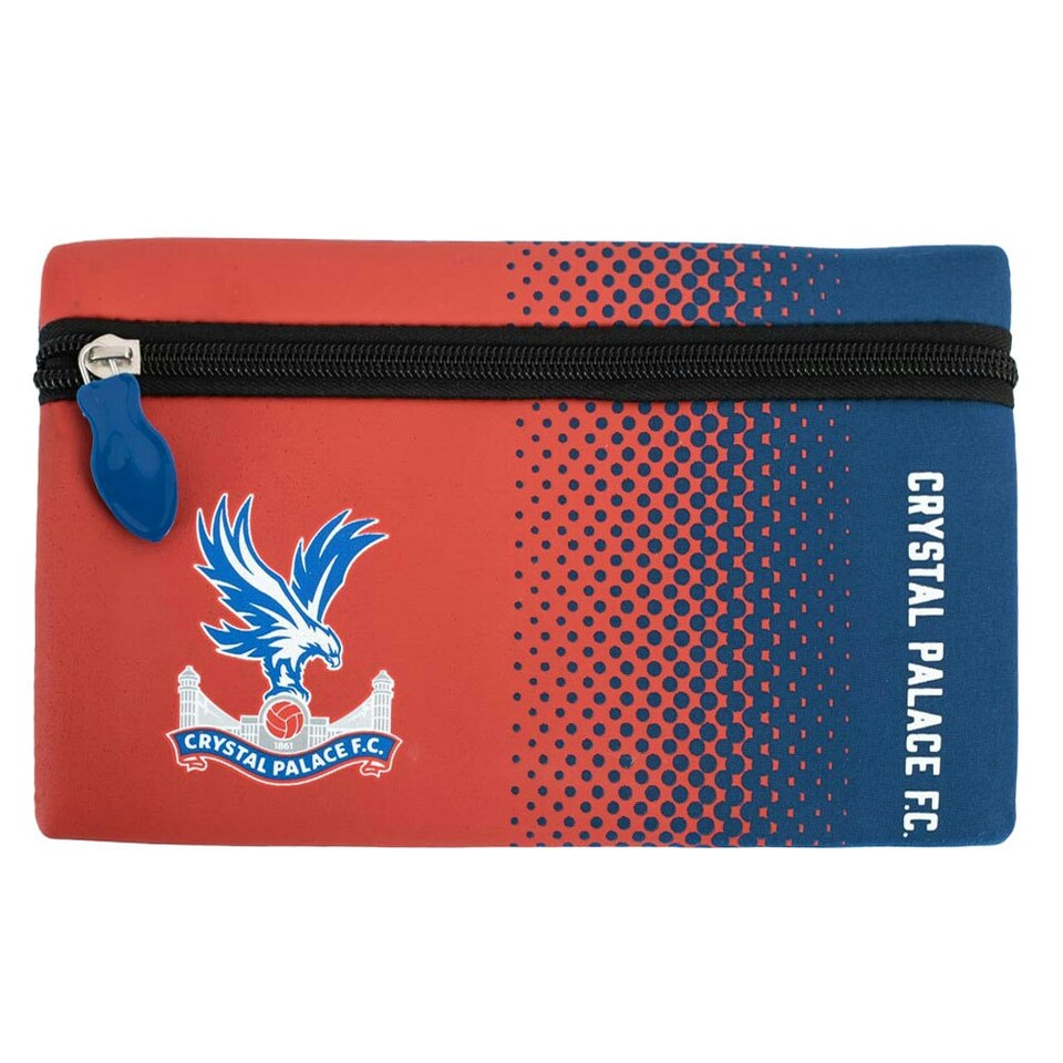 image 1 of Crystal Palace FC Dot Fade Pencil Case - Red/Blue/White - One Size