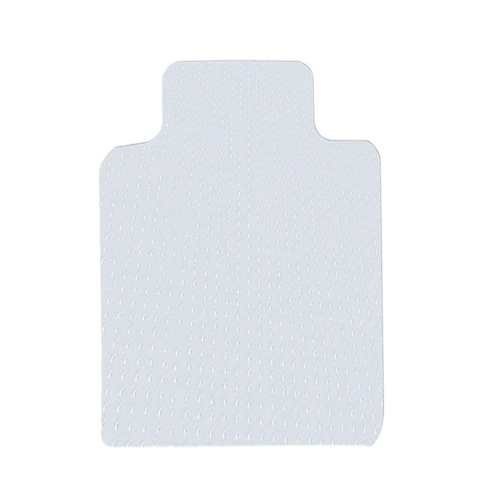 Living and Home PVC Clear Convex Non-Slip Office Chair Desk Mat Floor Carpet Floor Protector, 0.2cm H