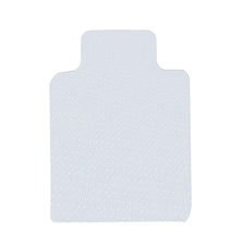 Living and Home PVC Clear Convex Non-Slip Office Chair Desk Mat Floor Carpet Floor Protector, 0.2cm H