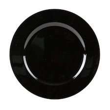 Argon Tableware Metallic Charger Plate - 33cm - Black | Black | Black