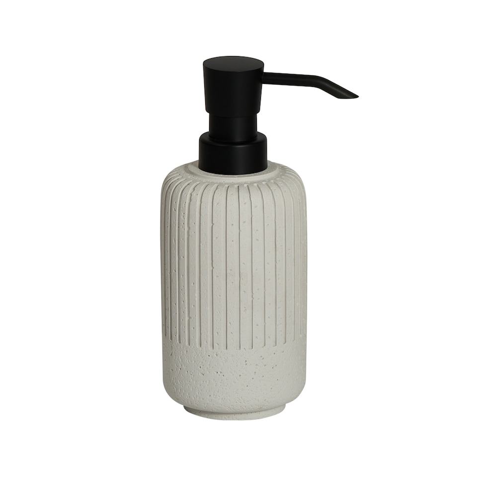 image 1 of Showerdrape Alexandria Concrete Liquid Soap Dispenser | Cream | 1