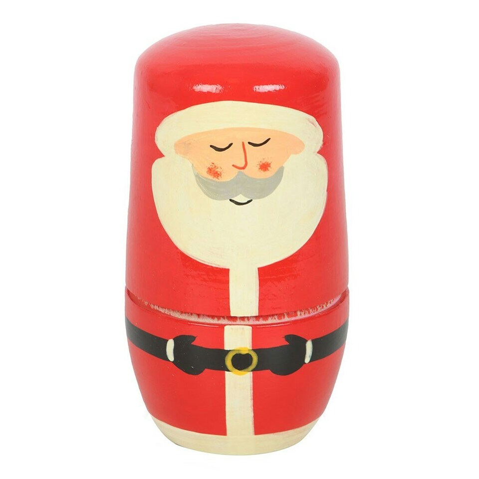 image 1 of Something Different Matryoshka Doll Christmas Doll Set - Multicoloured - One Size