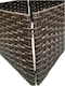 image 3 of Holly International Brown Rattan Folding Christmas Tree Skirt Collar