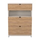 image 2 of Norway 3 Drawer Open Deep Chest in Gold Craft Oak & Kashmir (Ready Assembled) | Brown | Gold Craft Oak & Kashmir