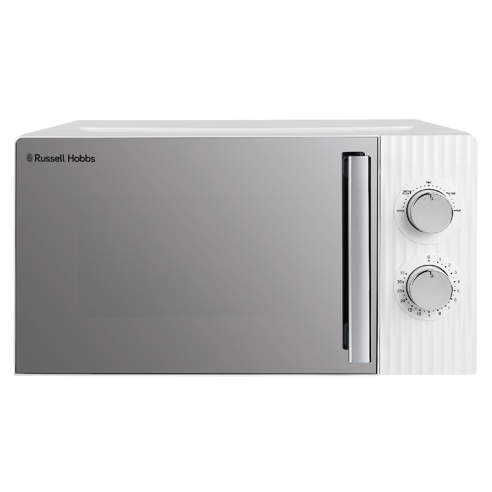 image 1 of Russell Hobbs Manual Microwave Eden 17L with 5 Power Levels White RHMM725