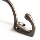 image 2 of Hammer & Tongs Narrow Hat & Coat Hook - W25mm x H80mm - Raw