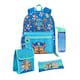 image 1 of Paw Patrol Characters Backpack Set - Blue - One Size