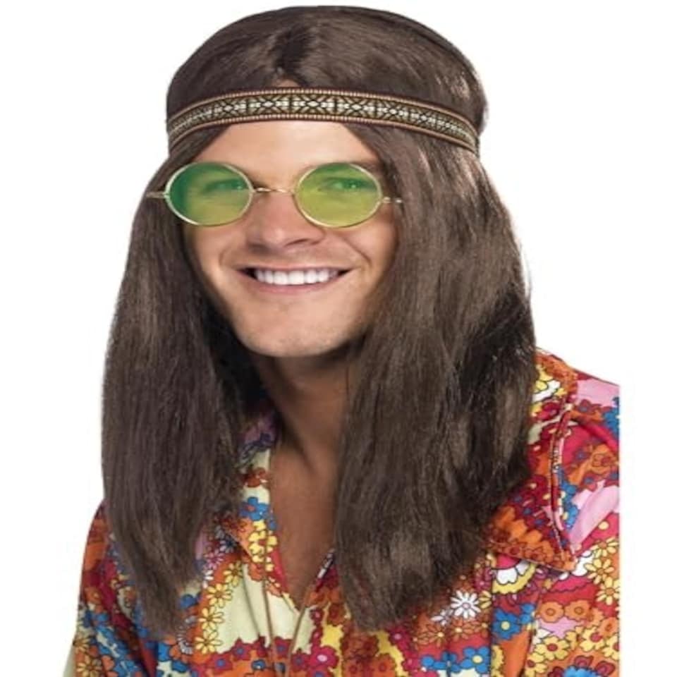 Mens Hippie Kit, Brown - MALE - ADULT - N/A | One Size