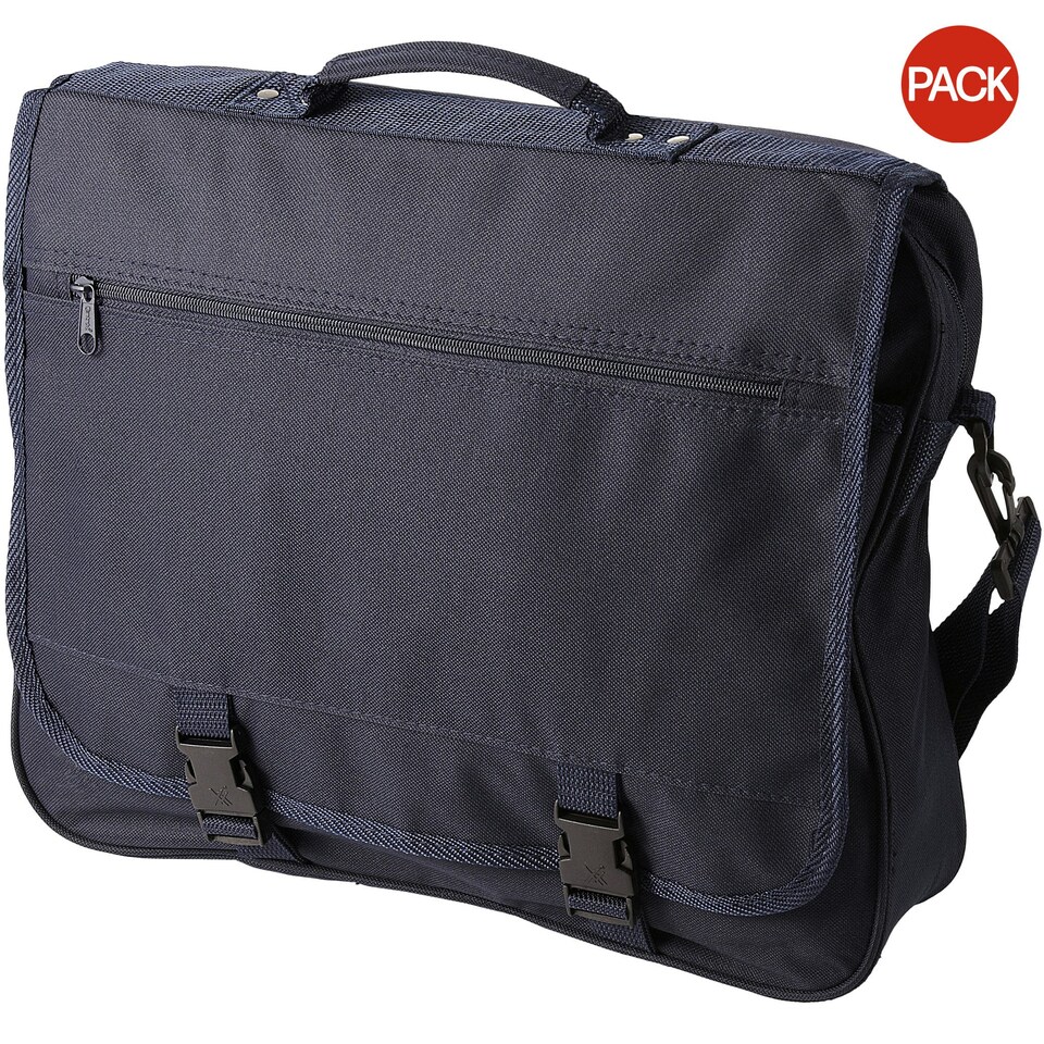 Bullet Anchorage Conference Bag (Pack Of 2) - Navy - 40 x 10 x 33 cm Blue