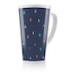 image 1 of Hipster Pattern Latte Mug