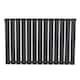 image 1 of Flat Single Column Radiator 600 x 910mm Anthracite Grey