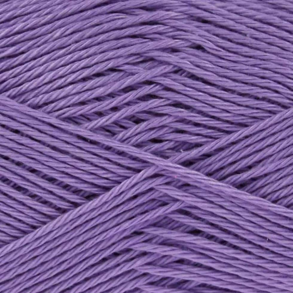 King Cole Purple Giza Cotton 4 Ply Yarn (Value Pack 12 x 50g Balls) For Crochet, Knitting - 158m per ball