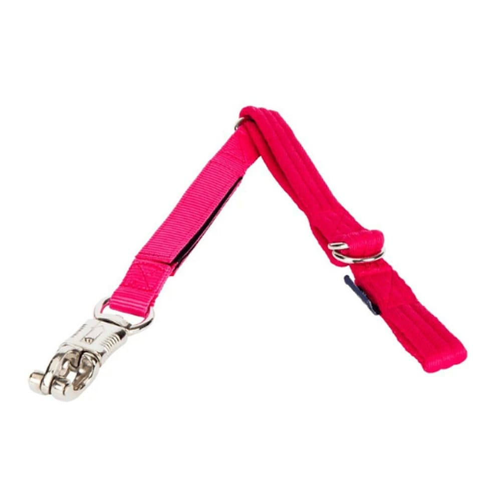 ARMA Breakaway Horse Trailer Tie With Panic Hook - Pink - 62cm - 75cm