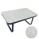 image 4 of Groundlevel 4 Piece Woven Grey Furniture Set