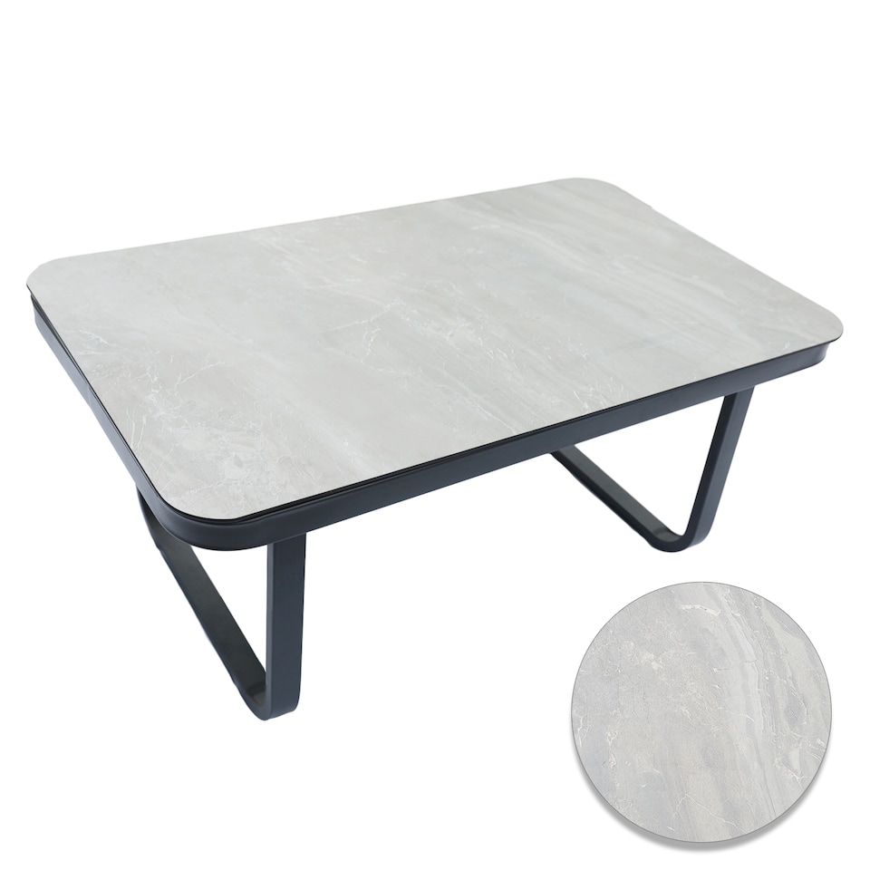 image 1 of Groundlevel 4 Piece Woven Grey Furniture Set