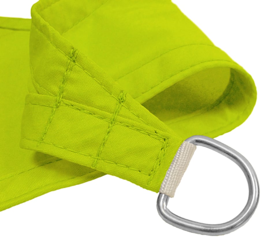 image 1 of 3.6m Square Waterproof Lime Sun Shade Sail