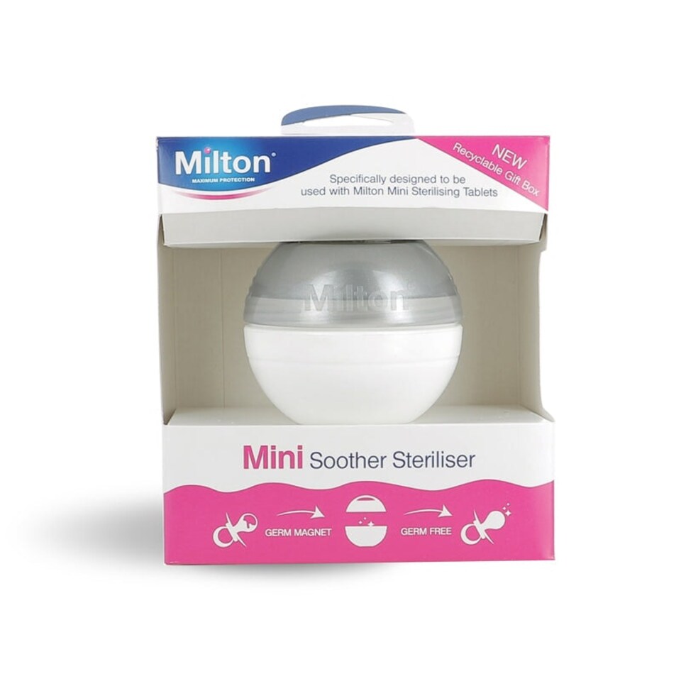 image 1 of Milton Mini Soother Steriliser Silver