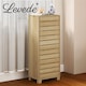 image 9 of Levede Bathroom Storage Cabinet Handleless Wood Floor Shelf Unit Cupboard