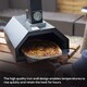 image 4 of Haven Outdoor Wood Fired Pizza Oven with Pizza Stone, Pizza Paddle & Rain Cover