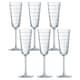 image 1 of 170ml Eclat Cristal D'Arques Iroko Crystal Champagne Flute | Clear | 6