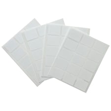 Pack of 120 White 19x25mm Rectangular Labels - Send 2 Pack