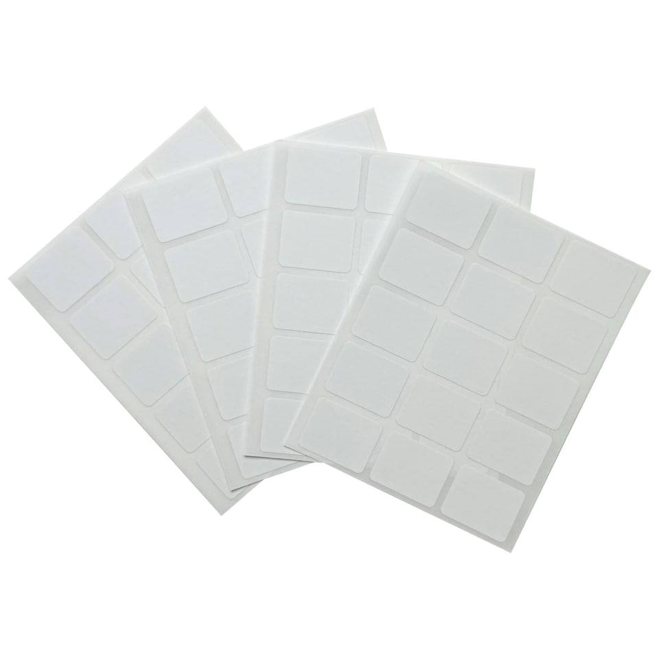 image 1 of Pack of 120 White 19x25mm Rectangular Labels - Send 2 Pack