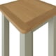 image 6 of Taberno Oak End Side Table Sage Green Green
