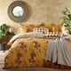 image 1 of furn. Tibetan Tiger Tribal Super King Duvet Cover Set