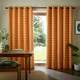 image 5 of Orla Kiely Linear Stem Curtains - Burnt Orange - 168x183cm