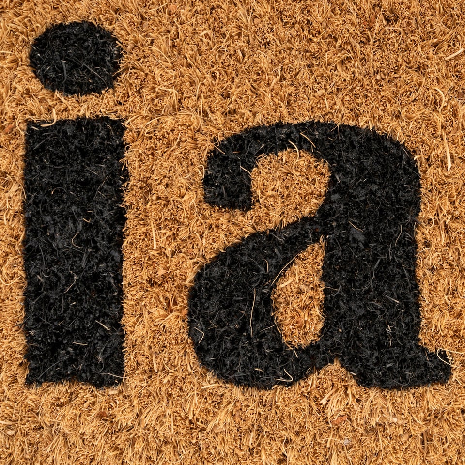 image 1 of KUKOON Dia Duit Coir Doormat 45cm x 75cm