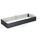 image 5 of Outsunny Galvanised Raised Garden Bed Metal Planter Box with Open Bottom, Green