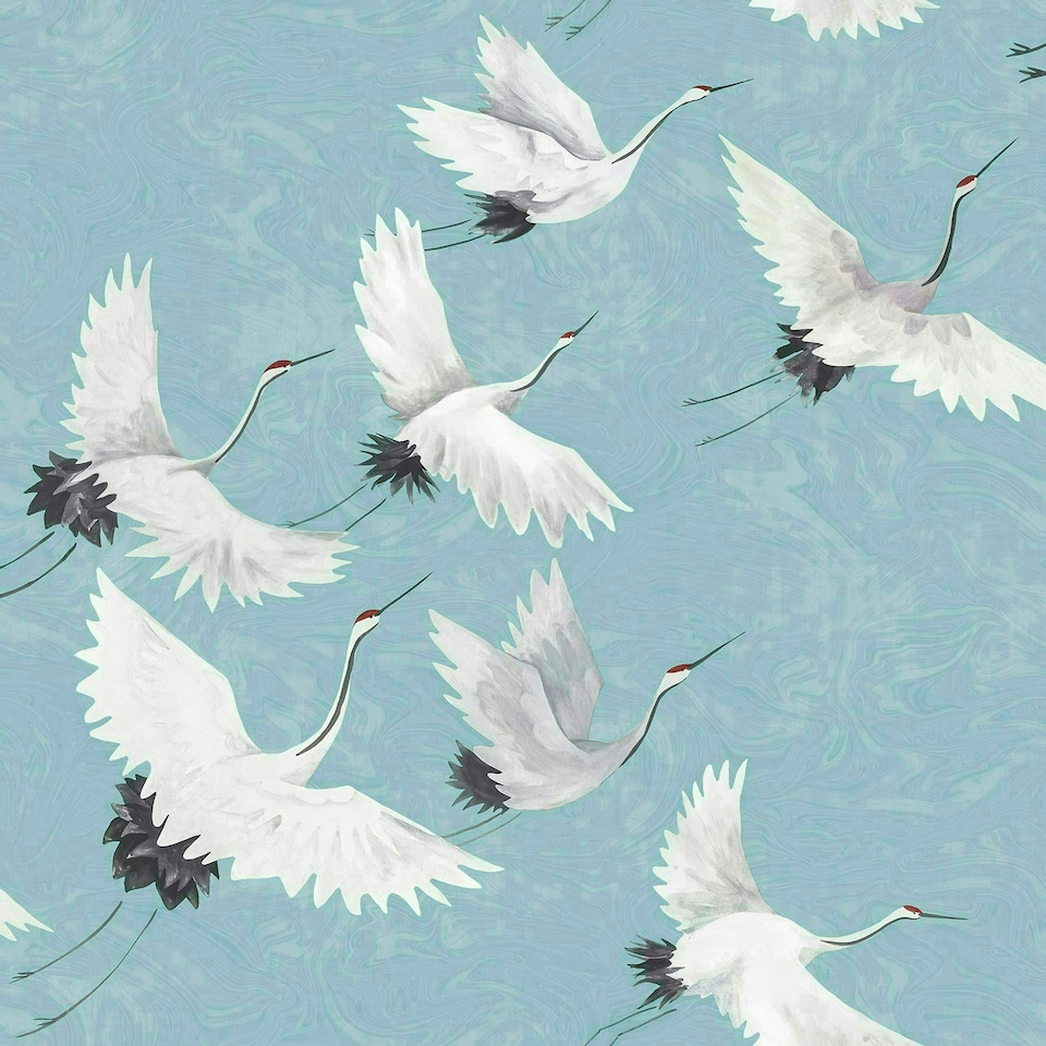 image 1 of NuWallpaper NU2680 Halcyon Peel & Stick Wallpaper, Blue Multi
