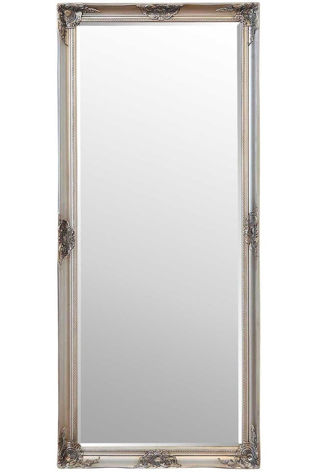 image 1 of Kingsbury Silver Classic Dress Mirror 160 x 74 CM | Silver