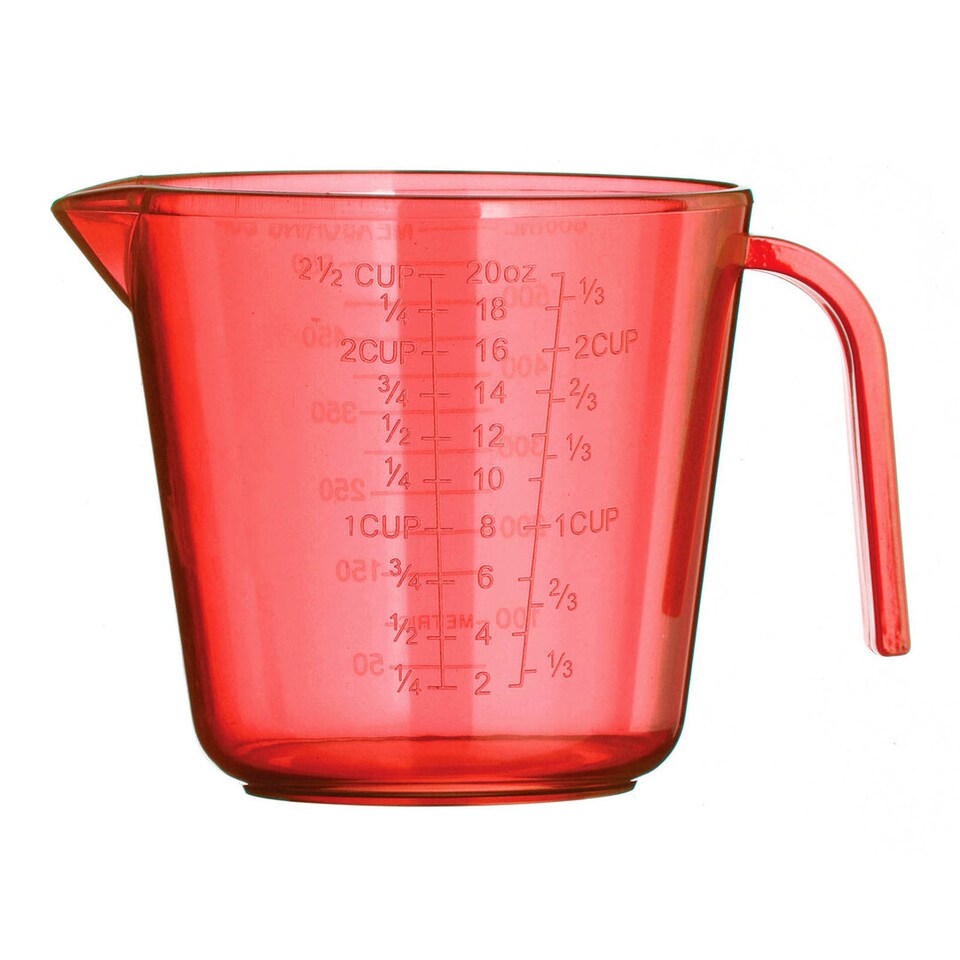 600Ml Measuring Jug Red (0806348 Red Only)