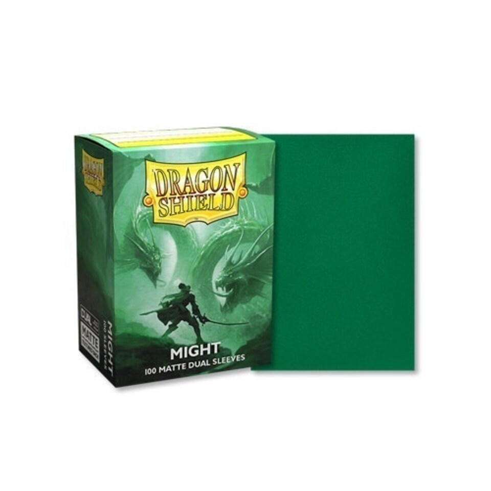 Dragon Shield - Matte Dual Sleeves (100) - Might