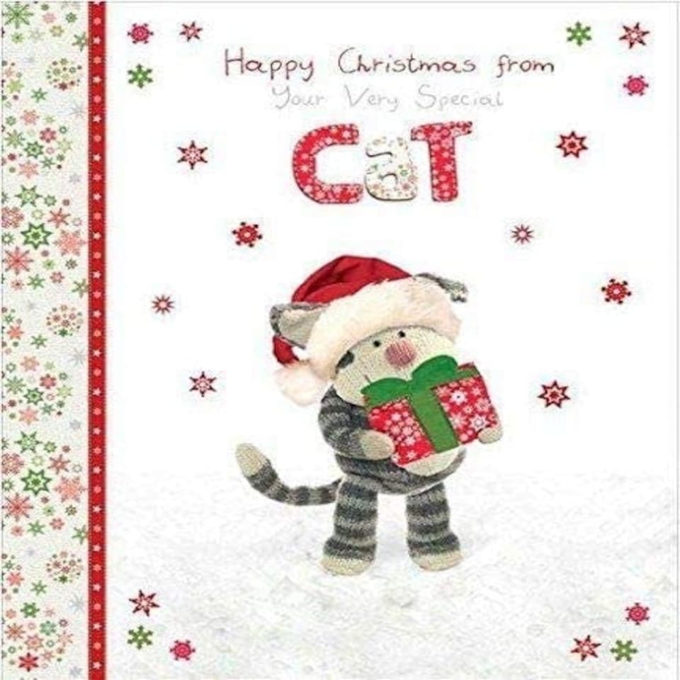 image 1 of Happy Christmas Card From Your Very Special Cat