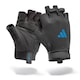 image 1 of Adidas Essential Training Gloves, Aeroready ventilated palm, padded suedette palm and secure hook-and-loop wrist. | Blue | Blue | M