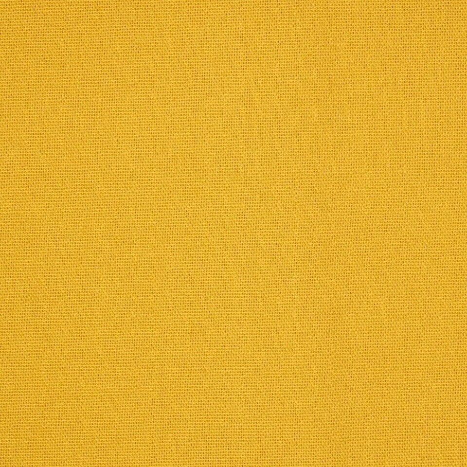 image 1 of Homescapes Cotton Plain Mustard Yellow Ready Made Eyelet Curtain Pair - 137 x 182 cm Yellow