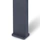 image 7 of CGC MARLA Dark Grey RGB Rectangular LED Post Light | Grey | Dark Grey | Height: 75 cm, Width: 11 cm, Depth: 9.3 cm