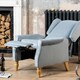image 3 of Barksdale Recliner Armchair - Light Blue