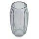 image 4 of 30cm Clear Contemporary Glass Vase | White | 30