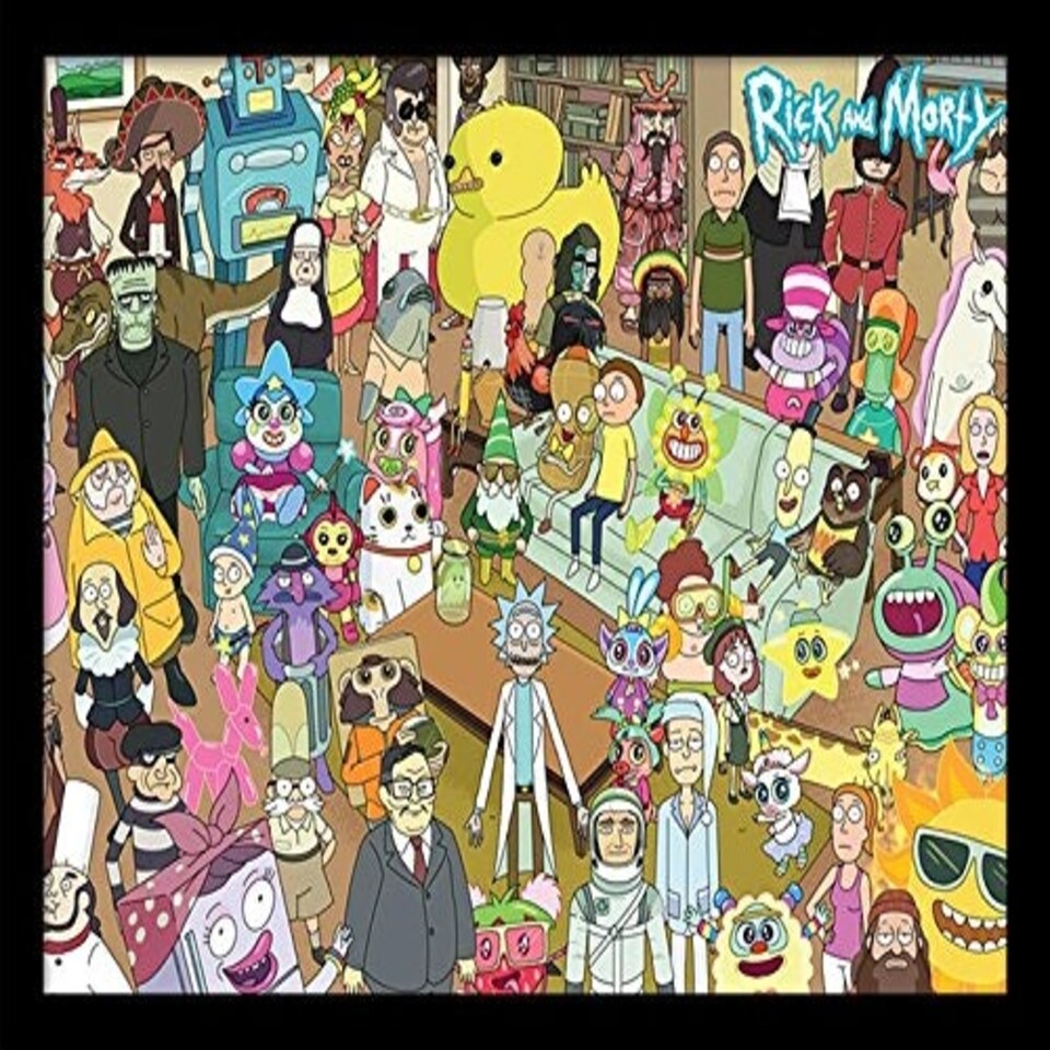 RICK AND MORTY (TOTAL RICKALL) - MEMORABILIA RANGE - FP12161P