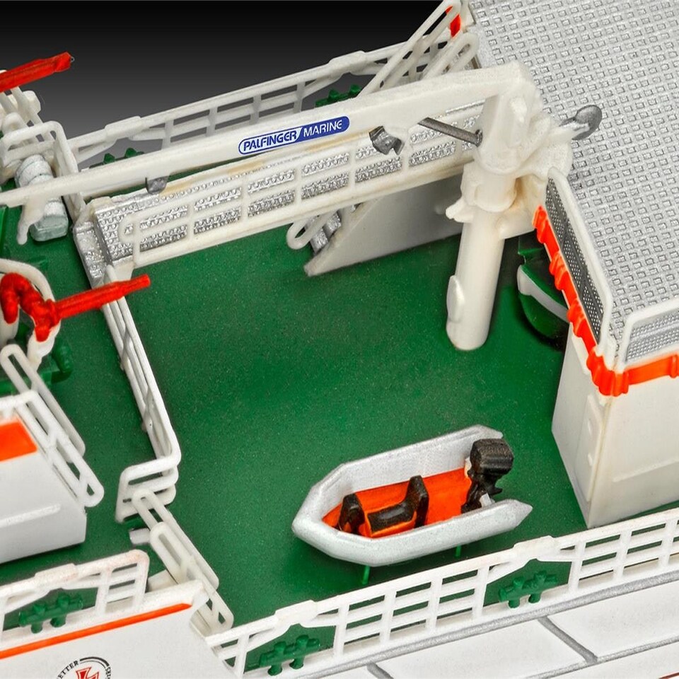 image 1 of Revell Hermann Marweded Search & Rescue Vessel Model Set (1:200)