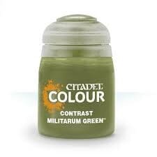 Games Workshop Citadel Colour Contrast: Militarum Green (18ml) Paint